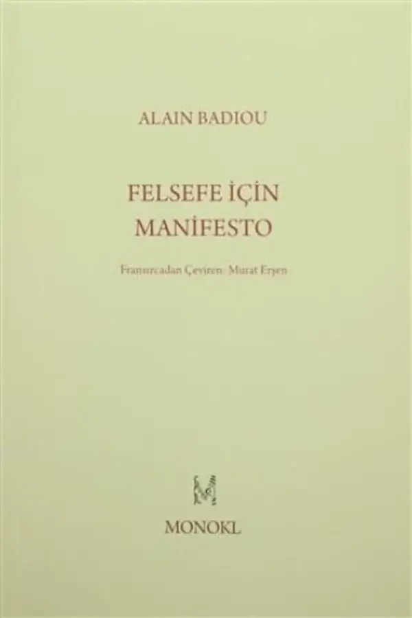 Felsefe İçin Manifesto