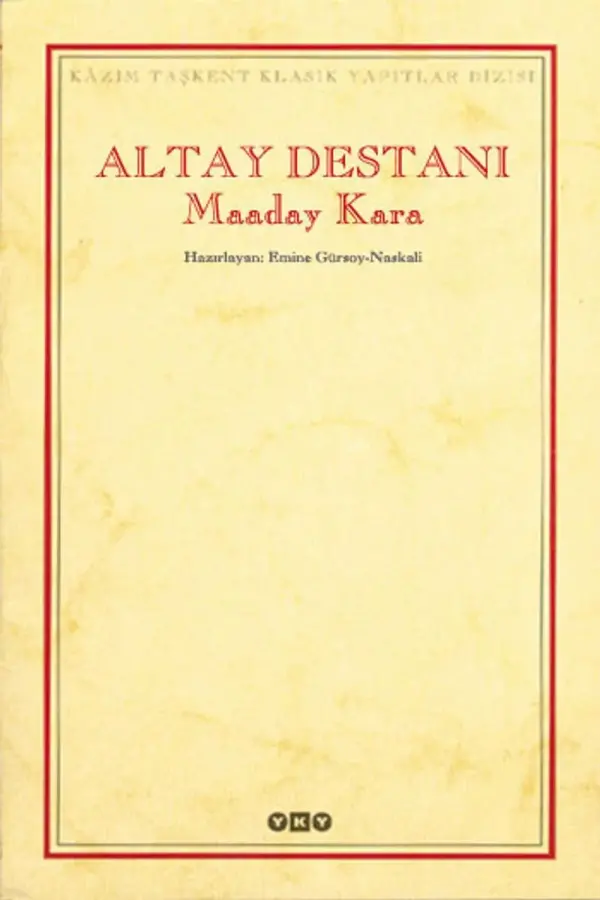 Altay Destanı Maaday-Kara